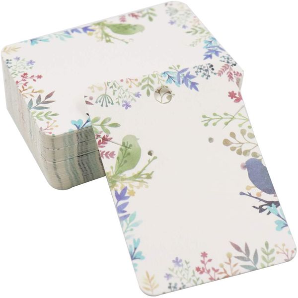 50pcs 30pcs 7X10cm Jewelry Necklace Card Earring Holder Paperboard Cardboard for Jewelry Packing Supply Display Small Businesses