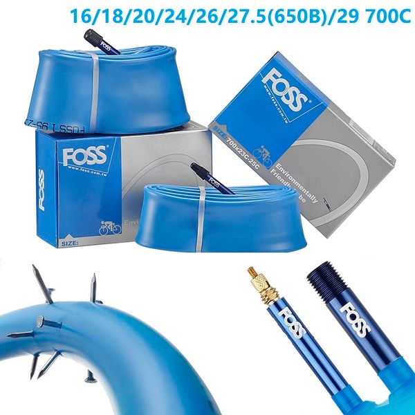 Foss Bicycle Inner Tube 16/18/20/24/26/27.5/29 " Inch — compare prices at CompareOffers