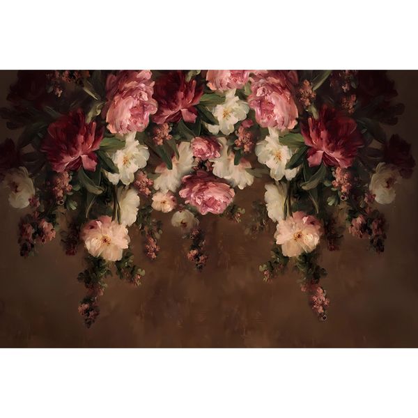 Yeele Grunge Abstract Gradient Flowers Wall Photocall Baby Portrait Photography Backdrop Photographic Backgrounds Photo Studio