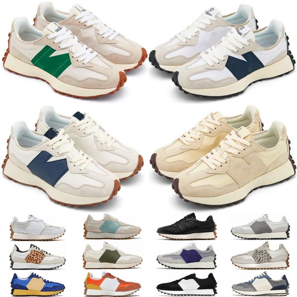Designer new 327 Running shoes for mens womens Sea Salt vintage beige brown suede leopard print black white orange men trainers sneakers size 36-45 original, #1
Designer new 327 Running shoes for mens womens Sea Salt vintage beige brown suede leopard print black white orange men trainers sneakers size 36-45 original, #1
