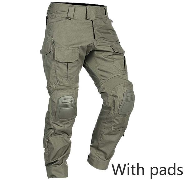 HAN WILD Camouflage Army Military Airsoft Pants Hiking Pant Paintball Combat Pant With Knee Pads Hunting Pant Cycling Pants