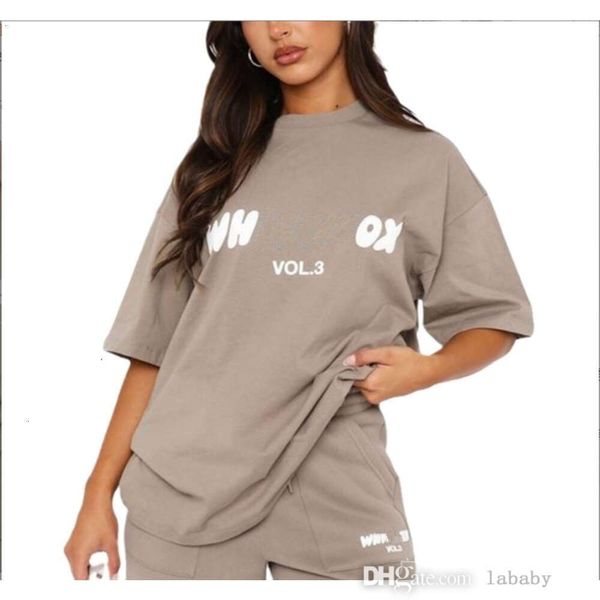 

Designer Tracksuit 2 Piece Set Women Fashion Streetwaer Sweatsuit Trendy Letter Printed Round Neck Long Sleeve Hoodie Sweater And Shorts Sets For Women Outfits, #1