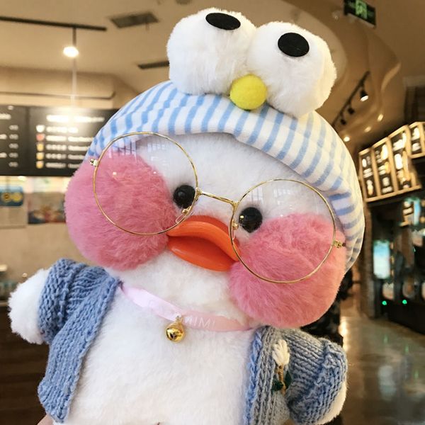 Net 30CM Celebrity DIY Accessories Duck Plush Toy Clothes Glasses Backpack Bow Hat Doll Send Girls Birthday Christmas Gifts, White
Net 30CM Celebrity DIY Accessories Duck Plush Toy Clothes Glasses Backpack Bow Hat Doll Send Girls Birthday Christmas Gifts, White