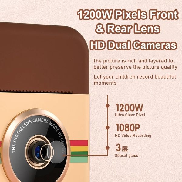 Children Funny Instant Print Camera 1080P Mini Digital HD Video Cameras Educational Toys For Girls Boys Christmas Birthday Gift s
Children Funny Instant Print Camera 1080P Mini Digital HD Video Cameras Educational Toys For Girls Boys Christmas Birthday Gift s