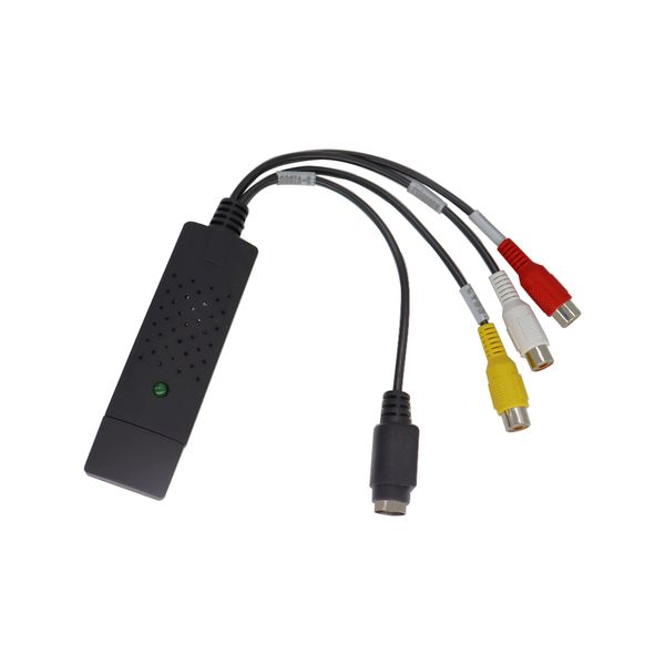 USB 2.0 VHS To DVD Converter Convert Analog Video To Digital Format Audio Video DVD VHS Record Capture Card PC adapter
