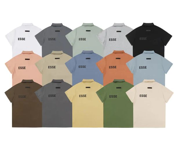 Summer designer essentialsweatshirts t shirt men's short men designer polo shirt with popular classic plaid logo leisure cotton clothing European size S-XL, Skyblue
Summer designer essentialsweatshirts t shirt men's short men designer polo shirt with popular classic plaid logo leisure cotton clothing European size S-XL, Skyblue