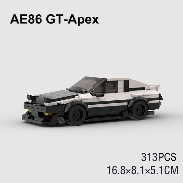 AE86 GT-Apex MOC GT86 Sienna Sports Car Model Car Building Blocks City Speed Racing Vehicle Bricks Toys Gifts For Children Boys
AE86 GT-Apex MOC GT86 Sienna Sports Car Model Car Building Blocks City Speed Racing Vehicle Bricks Toys Gifts For Children Boys