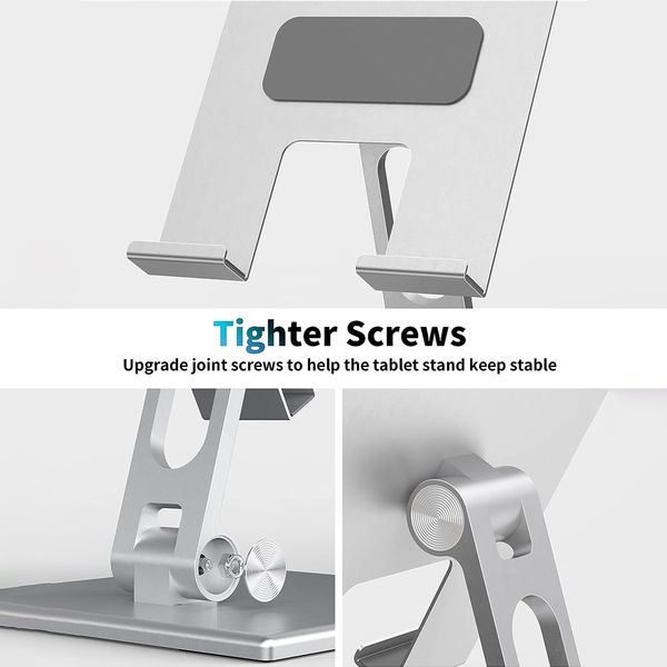Aluminium Alloy Tablet Stand Phone Holder Mobile Smartphone Support Desk Portable Metal Cell for iPhone iPad Pro Air Mini Huawei