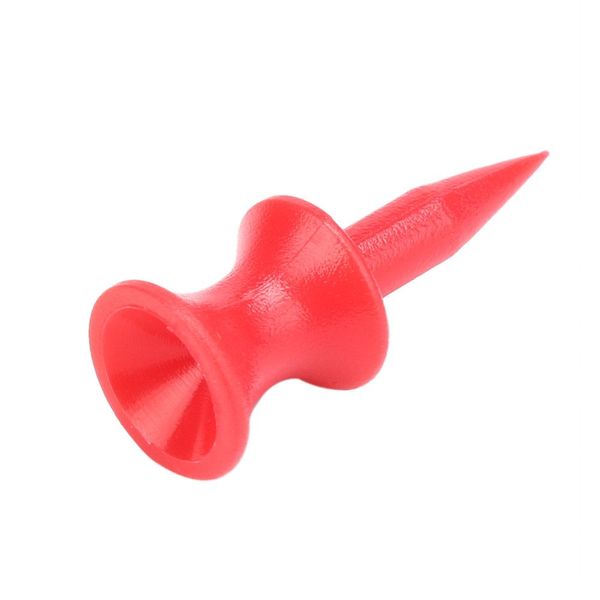 Durable 50Psc Outdoor Sports Double-deck Aid Tools 30mm Golfer Aid Golf Tees Golf Cup Holder