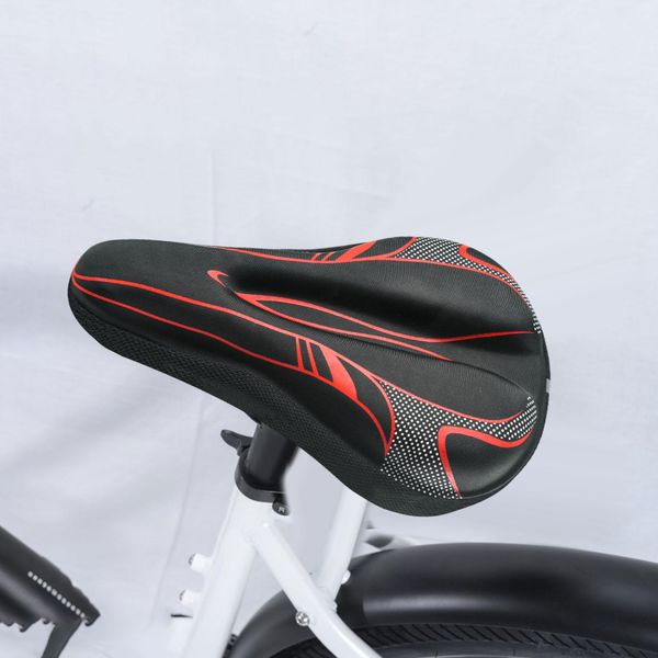 Bike Saddle Cover Bicycle Padded Universal Fit Comforts — compare prices at CompareOffers