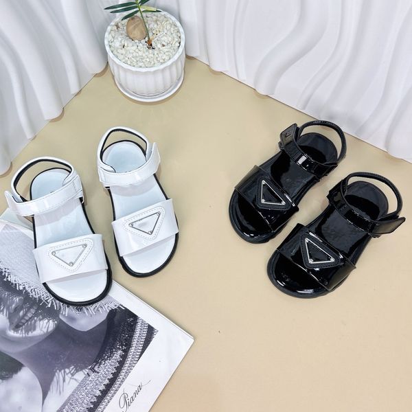 Girls sandals princess cute fashion solid color simple children name brand kid shoes, White
Girls sandals princess cute fashion solid color simple children name brand kid shoes, White