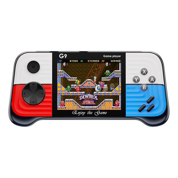 Handheld Game Console joystick Retro Color Clash Handheld Console HD Screen PSP Gaming Arcade G9 Game Console Built-in 666 Game