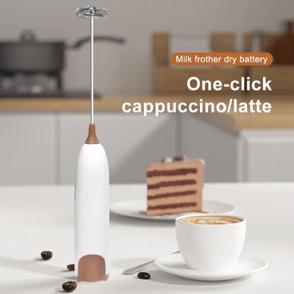 DHgate Portable Electric Milk Frother Drink Foamer Mixer Stirrer Coffee Cappuccino Creamer Whisk Frothy Blend Egg Beater Kitchen Tools sold by DHgate