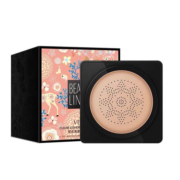 BB Air Cushion CC Cream Foundation Concealer Mushroom Head Waterproof Brighten Face Base Tone Makeup Clear Cover Beauty Cream Loose Powder Palette 20g
BB Air Cushion CC Cream Foundation Concealer Mushroom Head Waterproof Brighten Face Base Tone Makeup Clear Cover Beauty Cream Loose Powder Palette 20g