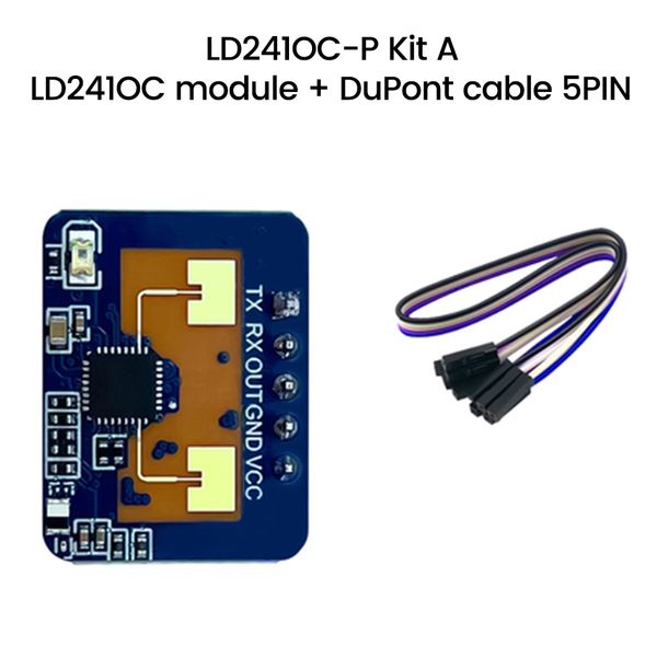 24GHz mmWave Sensor Human Static Presence Module Human Presence FMCW Home Assistant HLK-LD2410C