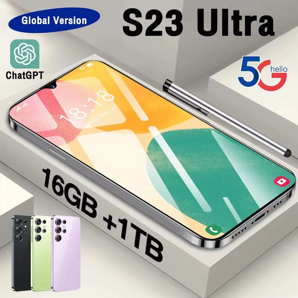 S24 s23 16G 1TB Ultra Smartphone Unlocked Cell Phones Android 12 5g Celular Cellphone 6.8inch 512GB S 23 24 Mobile Phone phone 5GB, Purple
S24 s23 16G 1TB Ultra Smartphone Unlocked Cell Phones Android 12 5g Celular Cellphone 6.8inch 512GB S 23 24 Mobile Phone phone 5GB, Purple