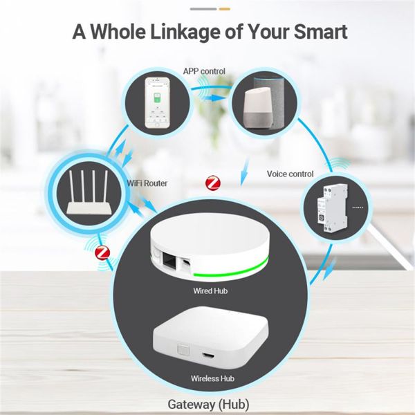Tuya WiFi Smart Circuit Breaker With Metering 1P 63A DIN Rail Smart Life Work With Alexa Home Yandex Alice