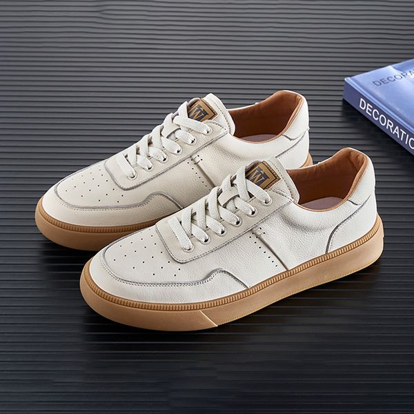 Designer shoes The first layer of cowhide small white shoes leather summer De training Agam shoes 2024 new spring and autumn shoes sports casual men's shoes, Grey
Designer shoes The first layer of cowhide small white shoes leather summer De training Agam shoes 2024 new spring and autumn shoes sports casual men's shoes, Grey