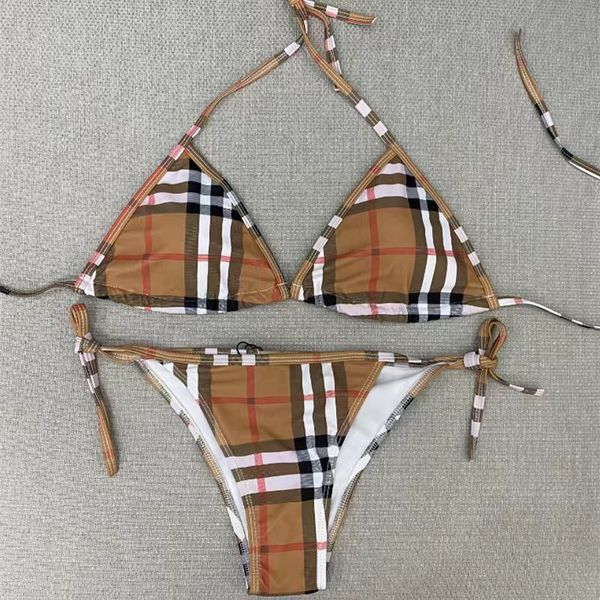 Women's Bikini Set, plaid Pattern but sexy Clear Band Shape Swimwear Designer Women's Swimwear Fashion Beach Wear Summer Wear Women's Swimwear, Khaki
Women's Bikini Set, plaid Pattern but sexy Clear Band Shape Swimwear Designer Women's Swimwear Fashion Beach Wear Summer Wear Women's Swimwear, Khaki