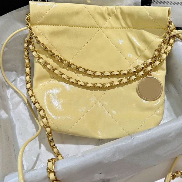 Real leather Woman Women luxurys Designers Mini Bags Shoulder bag Handbags Messenger Chain Bag Clutch Flap Wallet lady clutch Fortune bag 20m, Yellow
Real leather Woman Women luxurys Designers Mini Bags Shoulder bag Handbags Messenger Chain Bag Clutch Flap Wallet lady clutch Fortune bag 20m, Yellow