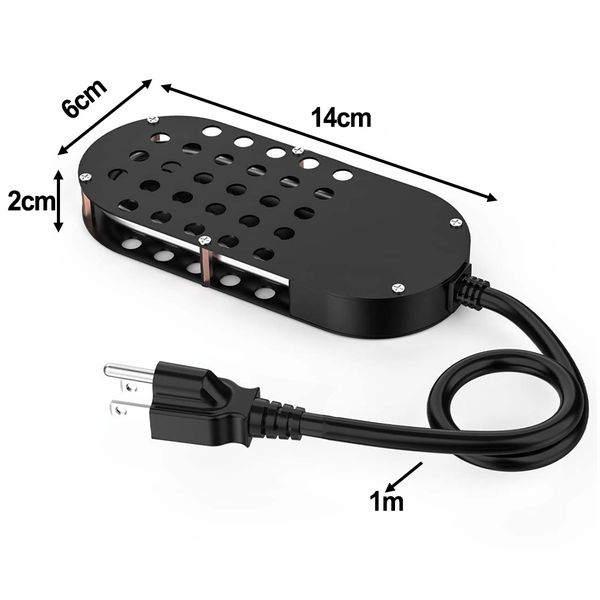 1pcs Bird Bath Heater 140x60x20mm Thermostatically Controlled 250W For Outdoors Bird Baths Birdbaths Pond Patio Yard Lawn Home