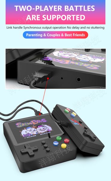 K5 Retro Video Game Console Portable Mini Handheld Games Box 500 classic games Arcade FC Player Consoles Toys Children Gamepad