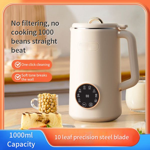 DHgate 1L Soya Milk hine Electric Wall Breaking hine Soybean Milk Maker Fresh Juice Blender Nut Milk Maker Food Blender 110V/220V ee437 sold by DHgate