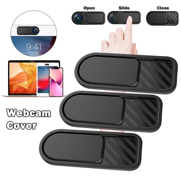 5/1Pcs New Webcam Cover Ultra Thin Slide Privacy Protector Camera Shutter Cap For iPhone 15 14 13 12 Pro iPad Phones Laptops 2916e