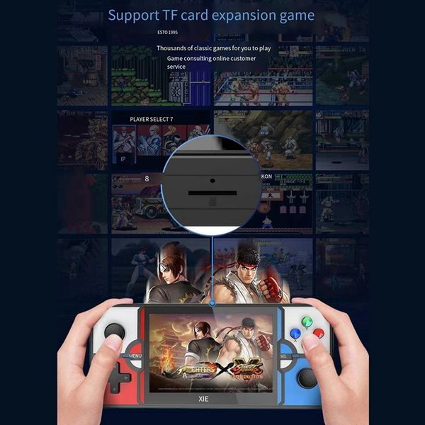 Portable Handheld Game Player Console With 4.1 Inch Screen 800X480 For GBA CPS1 CPS2 MAME Arcade Build In 32G 4500 Games