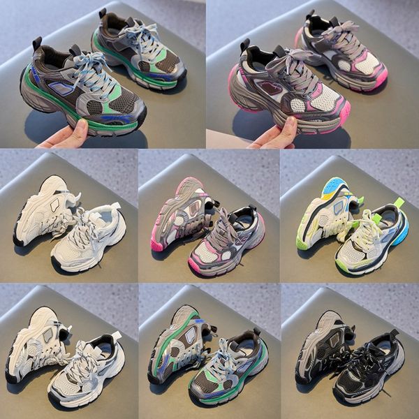Designer Kids Shoes Pairs Luxury Trainers Platform Toddlers Sneakers Boys Girls…