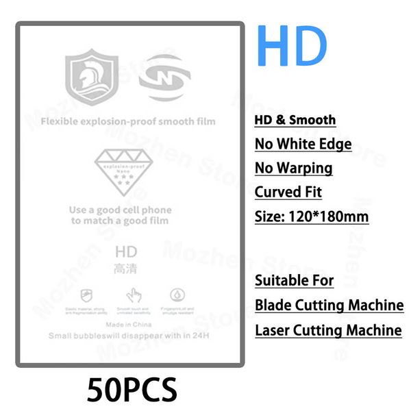 Hydrogel Film Back Membrane Frosted Film HD Film Anti-blue-ray Film Color Film For Phone Screen ipad Intelligent Cutting hine cd954