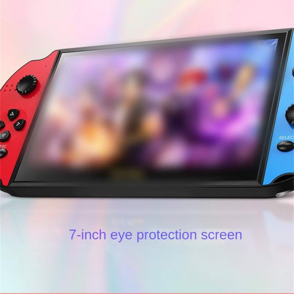 X12PLUS Handheld Game Console 7.0 Inch Large Screen Classic Game Retro Console Portable Game Console Mini Handheld Video Game