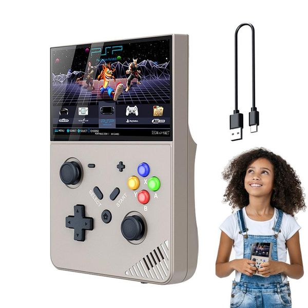 Handheld Game Console For Kids Portable Game Console 4.3-inch Screen Video Game Player Portable Game Entertainment Device For