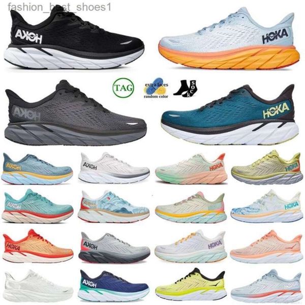 

Hokka One Bondi 8 Running Shoes Womens Platform Sneakers Clifton 9 Men Blakc White Harbor Mens Women Trainers Runnners 36-48, Color 20