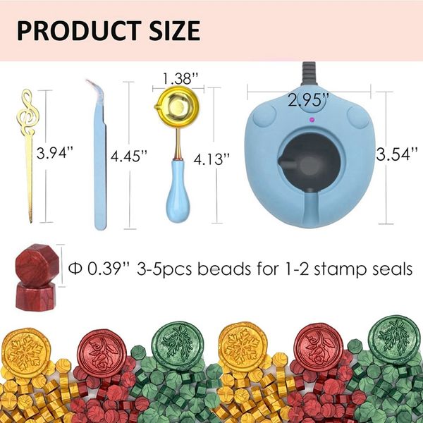Electric Wax Seal Warmer Kit Wax Seal Melter — compare prices at CompareOffers
