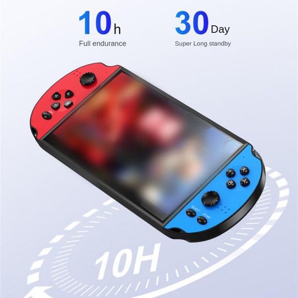 X12PLUS Handheld Game Console 7.0 Inch Large Screen Classic Game Retro Console Portable Game Console Mini Handheld Video Game