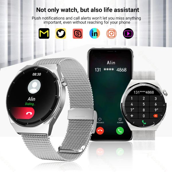 Xiaomi for Huawei GT3 Pro NFC Smart Watch Men AMOLED HD Screen Bluetooth Call Sport Watches Health Monitor Waterproof Smartwatch es watch
Xiaomi for Huawei GT3 Pro NFC Smart Watch Men AMOLED HD Screen Bluetooth Call Sport Watches Health Monitor Waterproof Smartwatch es watch