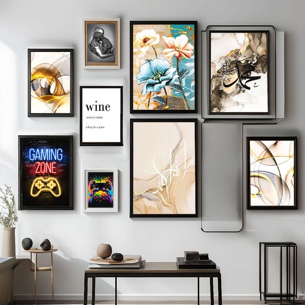 3 pieces Wooden Framed Canvas Poster black gold marble texture, islamic art,Creative Waterproof Canvas Posters, Bedroom, Office
3 pieces Wooden Framed Canvas Poster black gold marble texture, islamic art,Creative Waterproof Canvas Posters, Bedroom, Office