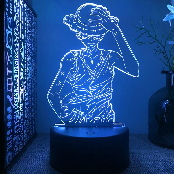 3D LED Night Lights Zoro Luffy Ace Anime Lava Lamp Toys Roronoa Nightlights Kids Bedroom Table Lampe Home Lampara Manga Gifts lights e ara
3D LED Night Lights Zoro Luffy Ace Anime Lava Lamp Toys Roronoa Nightlights Kids Bedroom Table Lampe Home Lampara Manga Gifts lights e ara