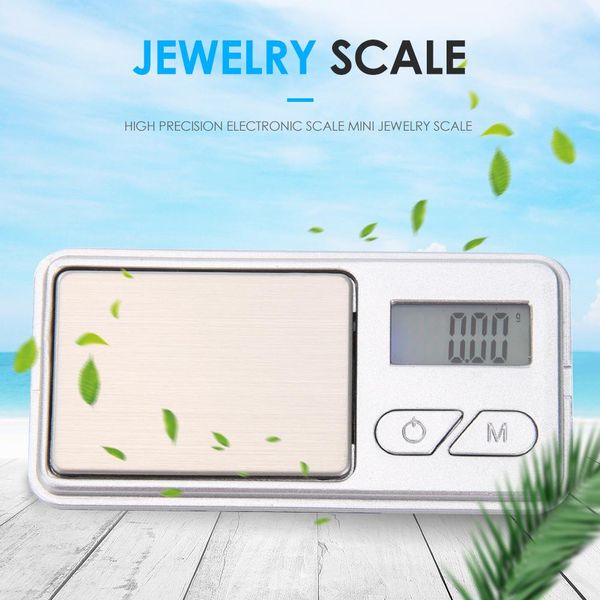 Mini Pocket Diamond Scale High Accuracy LCD Gram Weight Kitchen Jewelry Scale