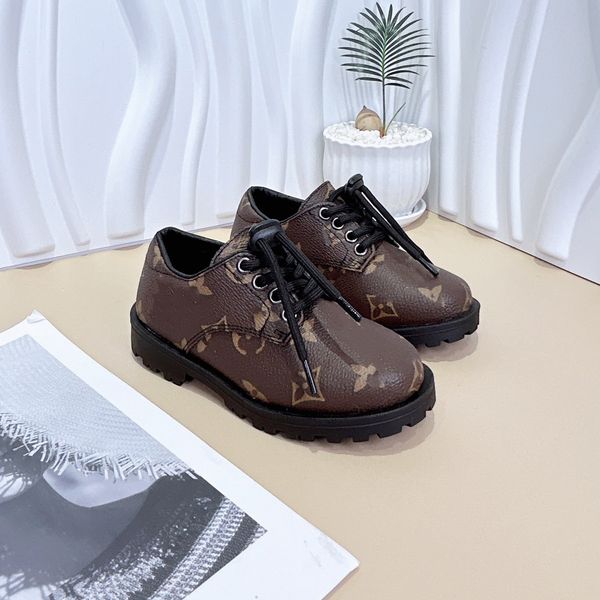 Flat Kids Genuine Leather Dress for Brand Children Black Wedding Shoes Boys Formal leather shoes, Brown
Flat Kids Genuine Leather Dress for Brand Children Black Wedding Shoes Boys Formal leather shoes, Brown