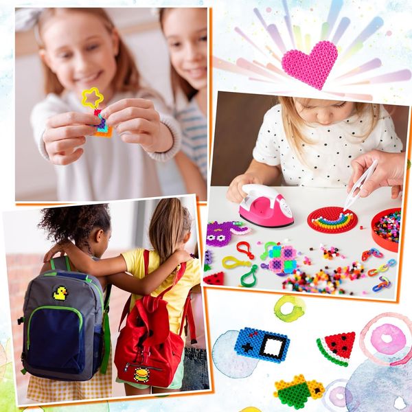 Set Fuse Beads of 24 Colors Pixel Puzzle Pegboards Perler Hama Beads Kids Creative Handmade Craft Toy Gift Diy Craft Kit
Set Fuse Beads of 24 Colors Pixel Puzzle Pegboards Perler Hama Beads Kids Creative Handmade Craft Toy Gift Diy Craft Kit