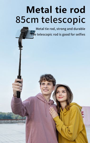Portable Travel Foldable 1-Axis Anti Shake Gimbal Stabilizer for Smartphone Video Selfie Stick Tripod for Mobile Phone Holder
Portable Travel Foldable 1-Axis Anti Shake Gimbal Stabilizer for Smartphone Video Selfie Stick Tripod for Mobile Phone Holder