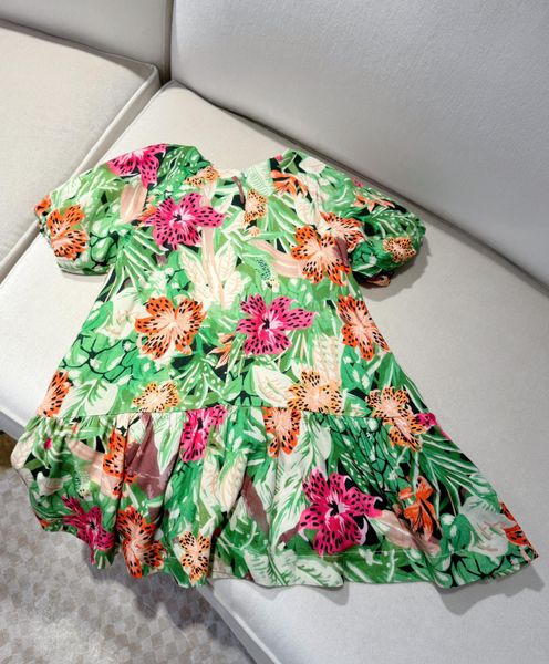 Baby Girls Short Sleeve Fruits Print Beach Dress Kids Summer Clothes Children Dresses Baby Clothing, Green
Baby Girls Short Sleeve Fruits Print Beach Dress Kids Summer Clothes Children Dresses Baby Clothing, Green
