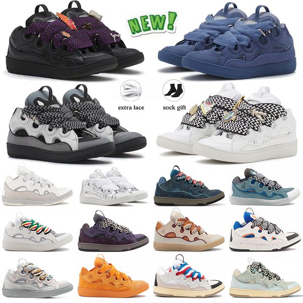 High Quality Dress Shoes Designer Lavines Curb Sneakers Men Women Burgundy Teal Pink Velvet Multi Laces Printed Trainers Sneakers Outdoor Recreation Size 35-46, Red
High Quality Dress Shoes Designer Lavines Curb Sneakers Men Women Burgundy Teal Pink Velvet Multi Laces Printed Trainers Sneakers Outdoor Recreation Size 35-46, Red
