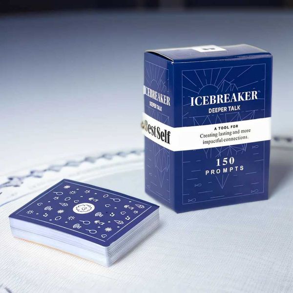Icebreaker Card Game BestSelf Talk Game Conversation Starter — compare prices at CompareOffers