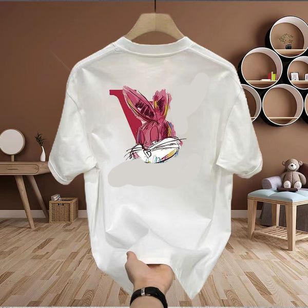

Men's and Women's T-shirts Cotton Print Breathable and Comfortable T-shirt Short sleeve Advanced Fabric Designer Sportswear Crewneck Fashion Letter T-shirt 55, T3