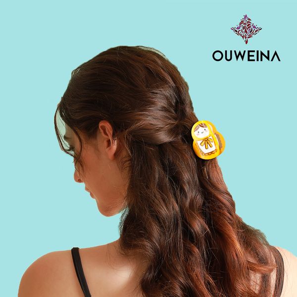 New cross-border cute characters Maruko Acetate Hair Clip Hair Grip Clip Back of the Head Hair Clip Shark Clip Headdress
New cross-border cute characters Maruko Acetate Hair Clip Hair Grip Clip Back of the Head Hair Clip Shark Clip Headdress