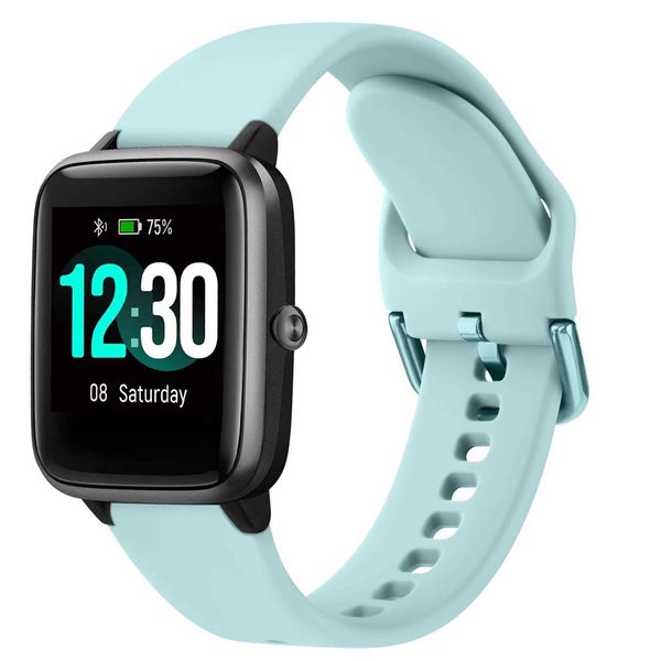 New Arrival 19mm silicone Wah strap for ID205/ID205L/U/S/G Band soft sports smart Wah strap for ID216/ID215G bracelet Correa accessories Z241115