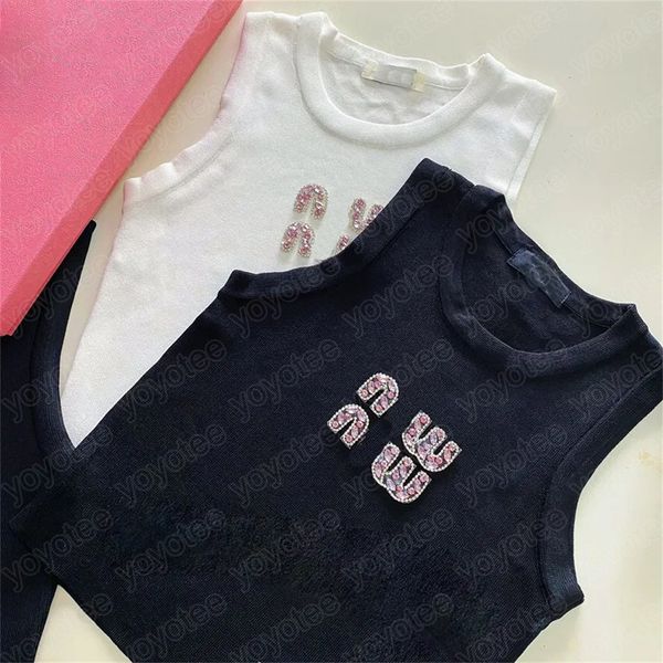 Womans Designer Shirt Luxury Women Sleeveless Fashion Pure Cotton Knitted Quality Crop Tops Clothing Designer Shirts For Womens BFG2411154, 2#
Womans Designer Shirt Luxury Women Sleeveless Fashion Pure Cotton Knitted Quality Crop Tops Clothing Designer Shirts For Womens BFG2411154, 2#